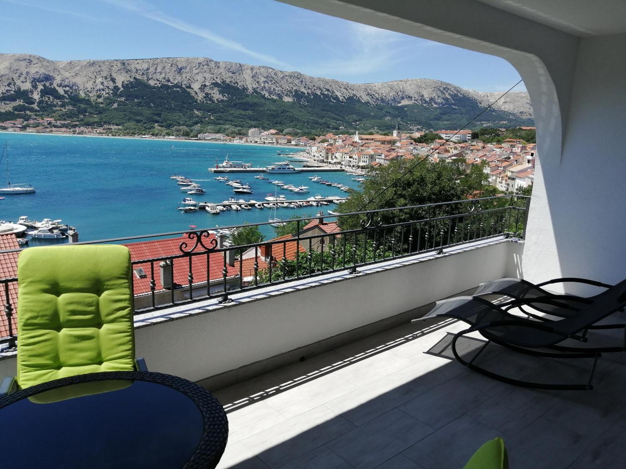 Apartments Andrea Baška Exteriör bild